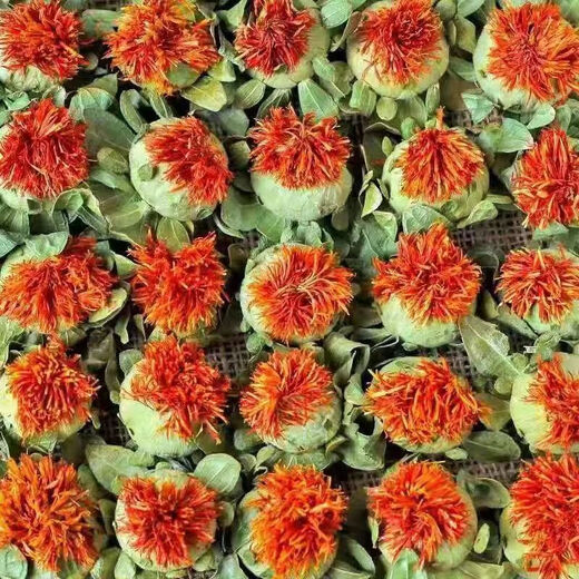 聚临堂红花 西藏藏红花红花果西藏红花果泡茶精选实用整朵批发藏红花 红花头1000g[二斤装]/净重