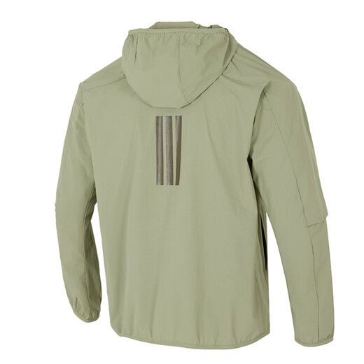Adidas Men's Clothing 2025 NUEVA Autumn Sportswear Chaqueta con capucha con capucha al aire libre cómodo de moda