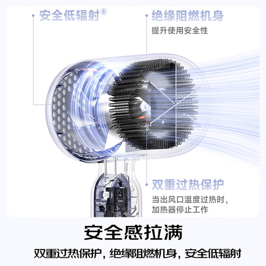 Panasonic's state-subsidized household hair dryer, high-power, quick-drying, mini hair dryer, does not hurt hair, is given to girlfriend EH-NE4H in student dormitory