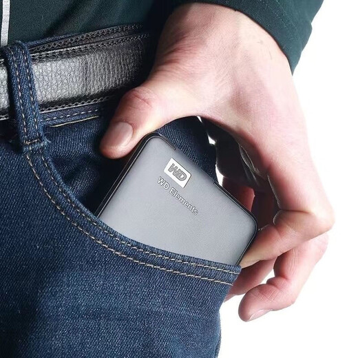 Western Digital WD Western Digital mobile hard drive 1T/2T/500G new element high-speed usb3.0 external mobile phone computer universal black three-year warranty + invoice can be issued 2TB