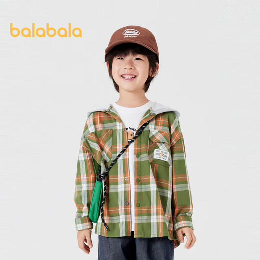 Balabala Children's's Clothing's Boys 'Veste Automne Automne Hooded Top Fashion 201324105108