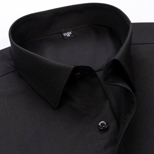 
CEO Yageo Summer New Men's Short Sleeve Shirt Half Sleeve Casual Business Thin Solid Color Elastic Shirt Free from Scalding DX6630 38