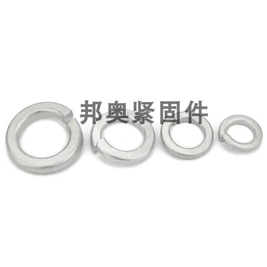 温以嘉定制GB93达克罗弹垫弹簧垫圈防腐耐高温弹性垫片M6M8-M42 高强度弹垫M12350支/盒材质65Mn