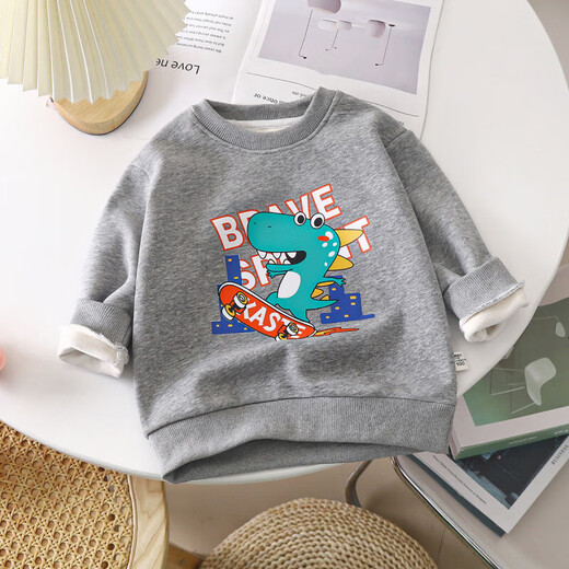 
Ultraman children's clothing boys' sweatshirt spring and autumn children's pure cotton girls long-sleeved T-shirt top infant baby pull-off rainbow L06-light pink strawberry Class A material/soft and comfortable 130 cm Recommended height 115-125CM