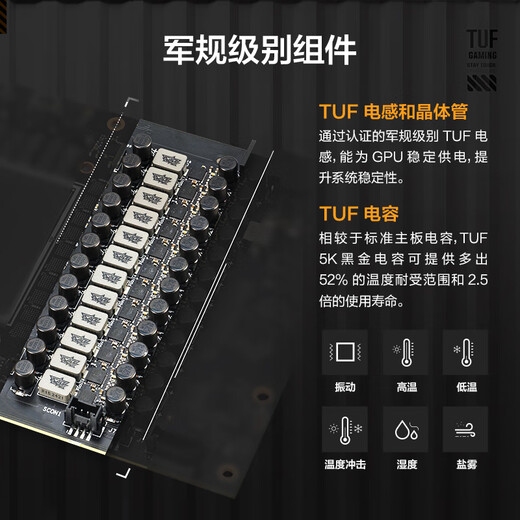 ASUS RTX 5080 graphics card 16G graphics card assembly computer master/night god/TUF game PUBG host desktop birthday gift ASUS TUF-RTX5080-O16G-GAMING