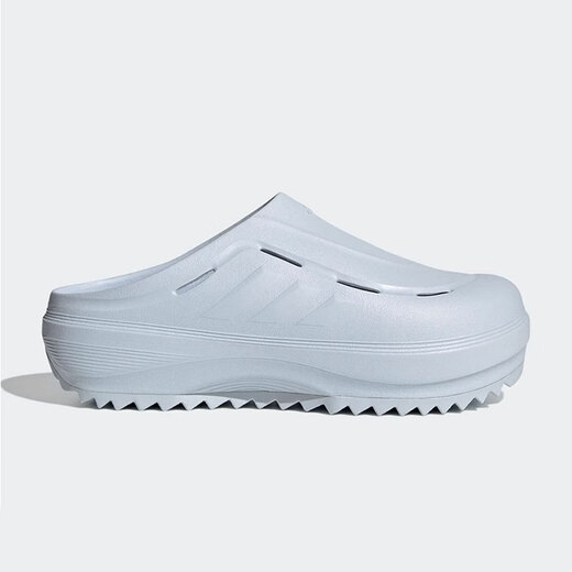阿迪达斯 （adidas）拖鞋男鞋女鞋2025夏季新款OZWAVE厚底穆勒鞋波波凉鞋包头凉拖 JR9273浅蓝 36.5