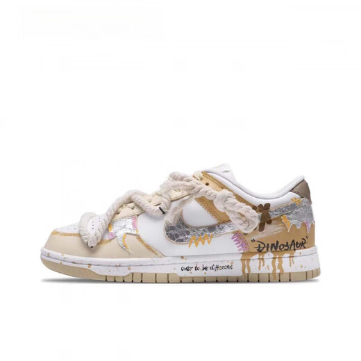 
Nike (NIKE) sneakers custom NIKE Dunk Mythology Wukong Anti-slip shock absorption Low-top shoes Men's black gold DD1391-100Team144-Liujin Year 40.5