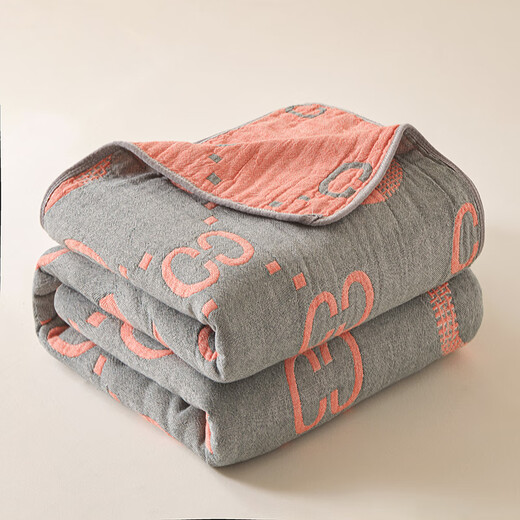 Belles Mercury Home Textiles six-layer gauze baby summer pure cotton towel quilt children's nap blanket baby summer cool quilt musical note 180cm*200cm