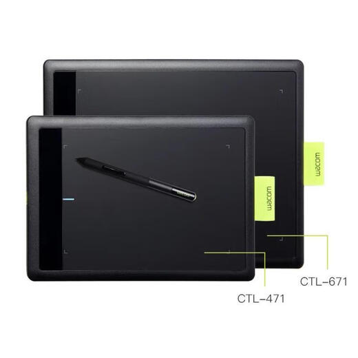 
Heguan (Wacom) digital tablet ctl471/671/672 hand-painted board pressure pen digital tablet drawing machine handwriting CTL-471 standard full set (second-hand 9 new+) small size 0x0cm