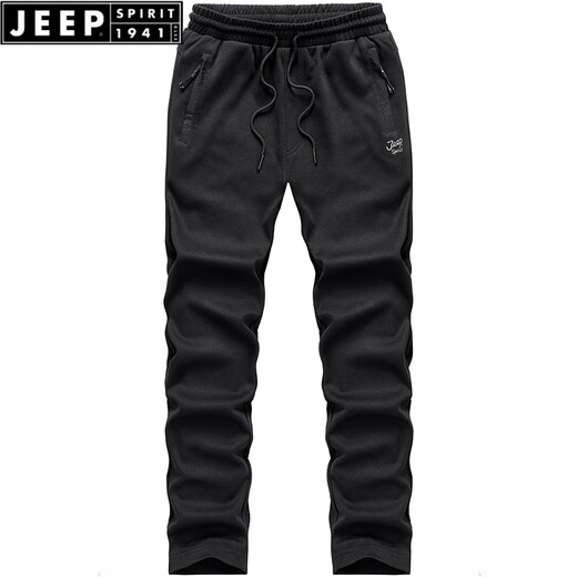 JEEP SPIRIT2025新款百搭运动裤夏季薄款宽松直筒卫裤男装休闲长裤性 1098宝蓝-春秋款(82.5%棉) 常规 M 100-125斤