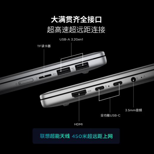 Lenovo Xiaoxin Pro16 AI Yuanqi 2025 Ordinateur portable ultra-fin subventionné 20 % GT Core en option Haute performance Bureau d'affaires Étudiant Gaming Portable Design Laptop Ultra5 Deuxième génération 32G+1T丨Xiaoxin Pro16 Configuration standard Micro-frame HD Plein écran OLED en option