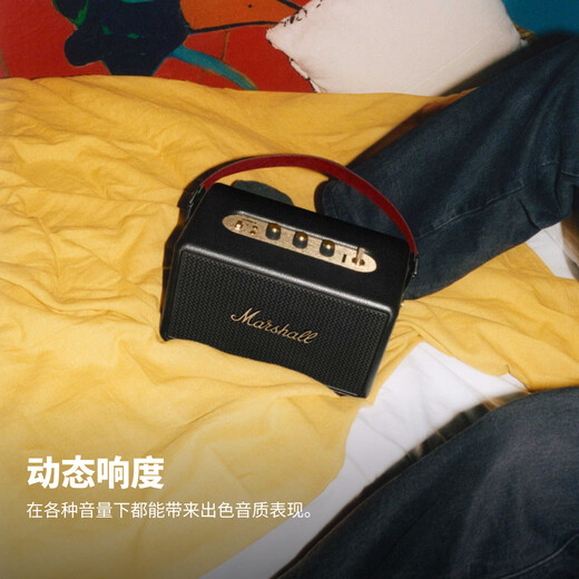 Marshall Kilburn III Speaker Wireless Bluetooth Portable 3rd Generation Home Outdoor Waterproof Bass Holiday New Year Gift Speaker Black Gold