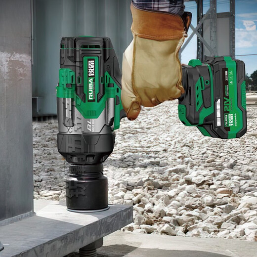 
Ruiba electric wrench 2100 Niu large torque auto repair tower crane infrastructure electric wrench wind cannon 826 type impact wrench. Ruiba 826A-1 inch shaft 2100 Niu [8000 mAh 2