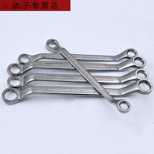 三栖虎镀铬梅花扳手双头扳手梅花开口两用扳手汽修扳手梅花套筒扳手 梅花扳手镀铬13*15mm(w12108)