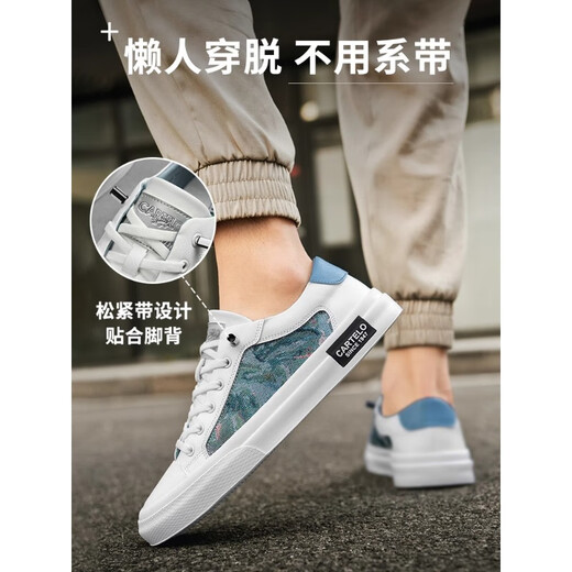 Katile crocodile toile chaussures de chaussures masculines chaussures de mode d'été chaussures décontractées pour hommes polyvalents selles molles