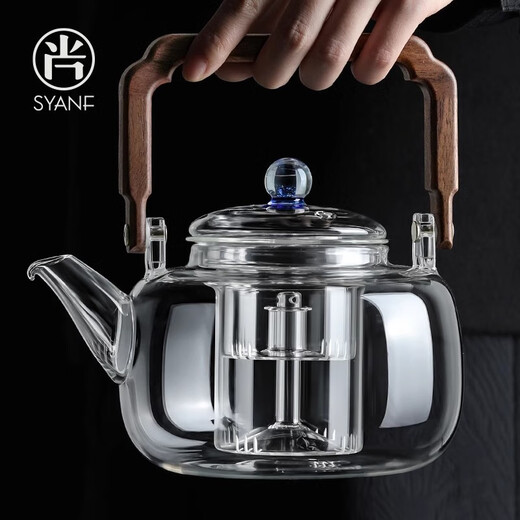 Shangyanfang glass teapot thickened high temperature resistant single teapot household large capacity electric ceramic stove special kettle