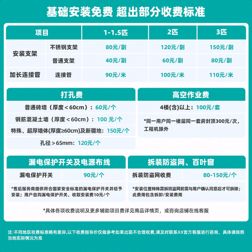 Hisense Air Conditioner Easy Power Saving S550 Large 1.5 hp AI saves 41% power Large guide plate prevents direct blowing Anti-bacterial and anti-viral Pure copper tube hang-up Level 1 energy efficiency KFR-35GW/S550-X1