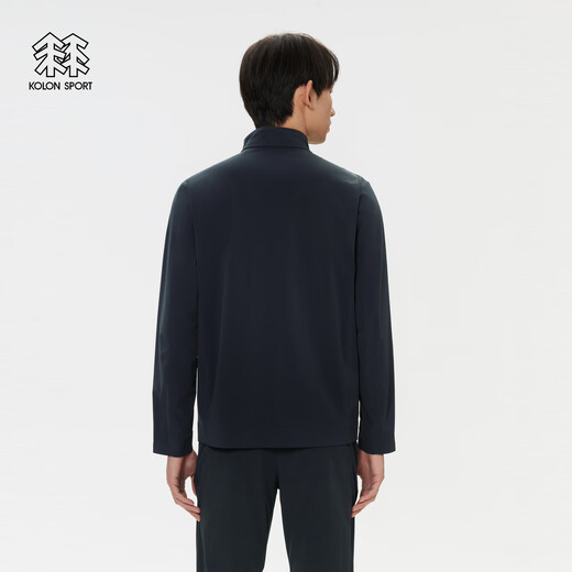 Kolon Sport/Kolon Shule Chaqueta Hombres frías Black Water Resistente al agua Refriamiento UPF50+ Jacket LHJK5MT841-BK NEGRO M 170/92A