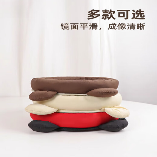 LNGA LANDGRE German imported quality car safety seat observation mirror reverse baby reflector basket rearview mirror car rear beige bear head observation mirror