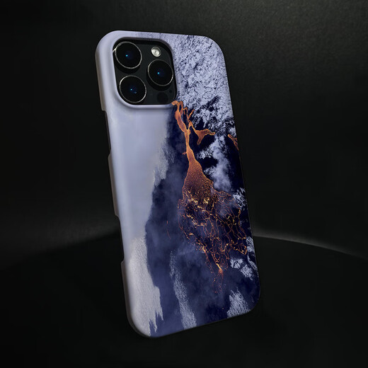 闪魔MeSkins适用苹果iPhone16promax手机壳莫奈油画15pro手感壳14plus 3893 iPhone16plus