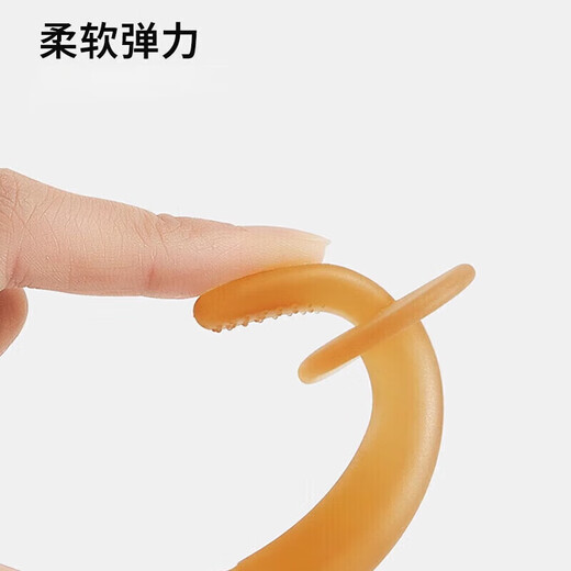 Dr. Ma baby teether, molar stick, baby molar chewing toy 0-1 years old, teether, teether, standing rabbit + molar stick, 2 pack