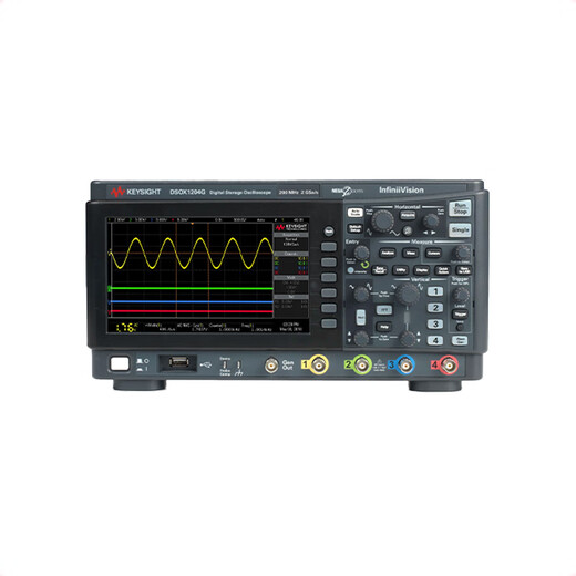 KEYSIGHT DSOX1204G desktop digital oscilloscope 200M/4 channels standard function generator/Bode plot