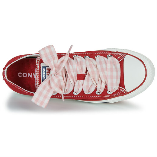 Chaussures pour femmes Converse Sports Chaussures Tente à lacets Lace-Up Low Top Balloon Chaussures Ballon Red Spring and Summer 2025 Nouveau A13662C rouge 39