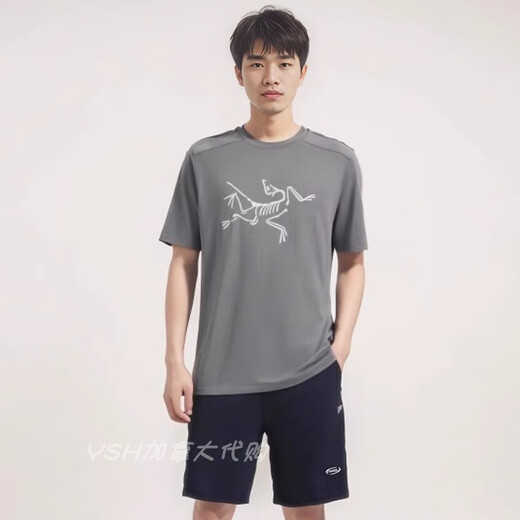 Archaeoptera Bird (Arc'teryx) Arcteryx Archaeoptera Bird Men's Ionia Merino Wool T-shirt rétro Green-Tatsu / Canvas X679 XS - Agent d'achat et de diffusion