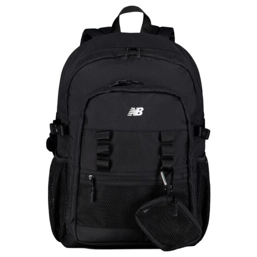 New Balance21.3L Mode, tragbare und praktische Stoff -Rucksack reguläre Männer und Frauen gleiche Model Paarmodell Braun Black Brown