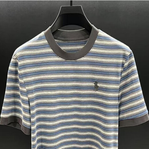 Fr.yh.zhlomy Victor European Station Top Luxus Sommer Neues T-Shirt NZN1396 STRIPE M [90-110]