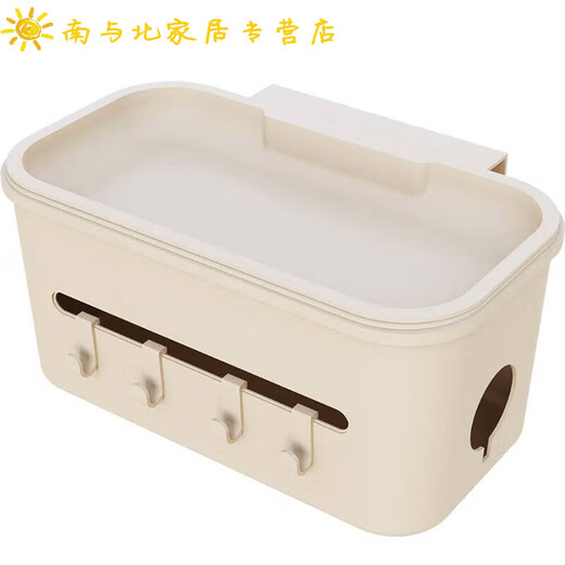婴儿床收纳挂篮床边床头宝宝尿布台喂养台尿不湿口水巾收纳袋挂 全包围挂篮*2+三合一挂篮(带盖)_【3件套】
