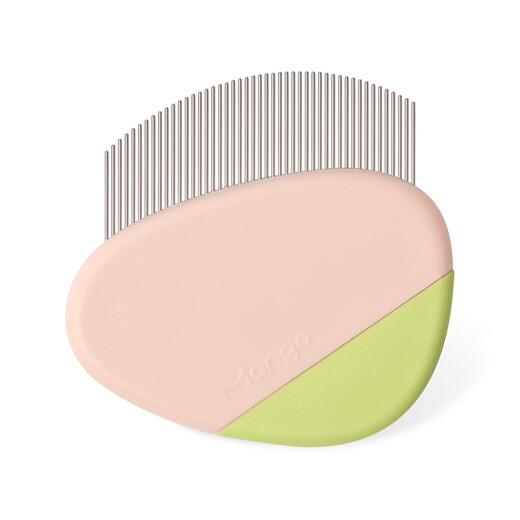 Mango pet Mango face comb for black chin tears, special cat comb, cat hair comb, dog hair comb, dog hair comb, dog and cat large face comb