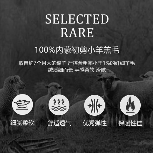 
Obersini [100% pure wool blanket] nap sofa cover blanket office lunch break air conditioner thin first class aviation blanket herringbone pattern-light coffee 135*180cm (690g) gift box