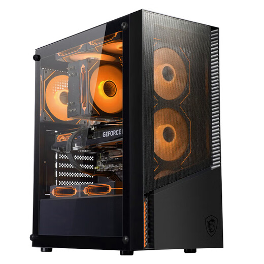 MSI Core Ultra 5 230F/5050/5060Ti graphics card desktop assembly machine game e-sports Delta mobile computer host configuration DIY complete machine assembly configuration one 230F box丨16G丨512G