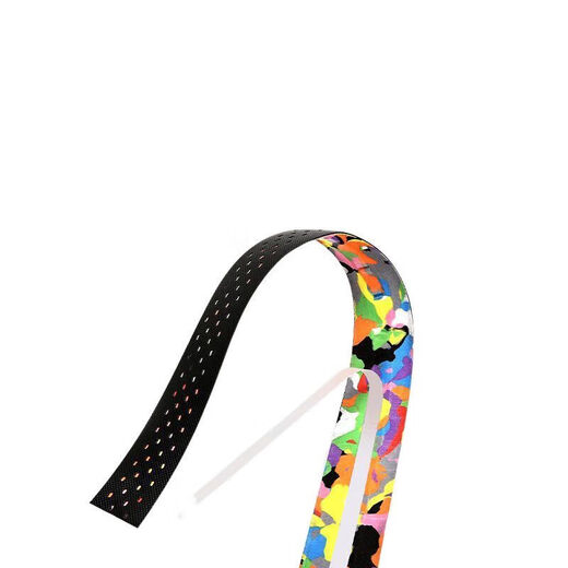 Road handlebar belt, bicycle thickened wrap handle belt, non-slip, sweat-absorbent, shock-absorbent strap, handlebar wrap, bent handlebar wrap, polka dot handlebar belt - orange, sealing glue + back glue + handle