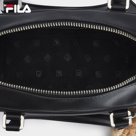 Fila Offizielle Frauenbeutel Umhängetasche 2025 Herbst neue Mode Casual Umhängetasche Crossbody Small Square Bag Formal Black-BK XS