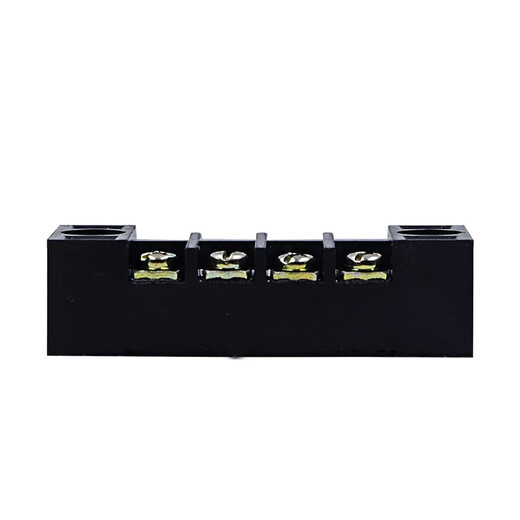 Bloc de borne LBAJI TB-15 Type à bornes fixe 15A Boîte de câblage en cuivre TB-1504L 15A 4 positions