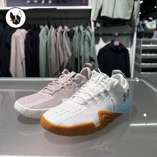 Under Armor UA Reign 6 Women's Fitness Iron Running Training Shoes 3027342 White Blue 3027342-104 36.5