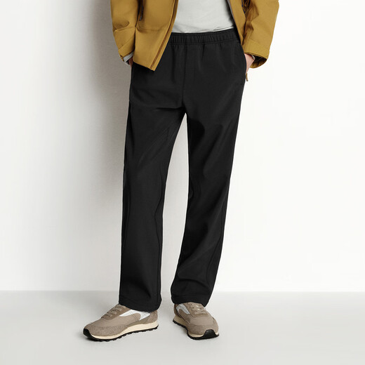 Semir casual pants men's three-proof soft shell pants plus velvet straight pants 2025 winter trousers commuting basics 109725127101