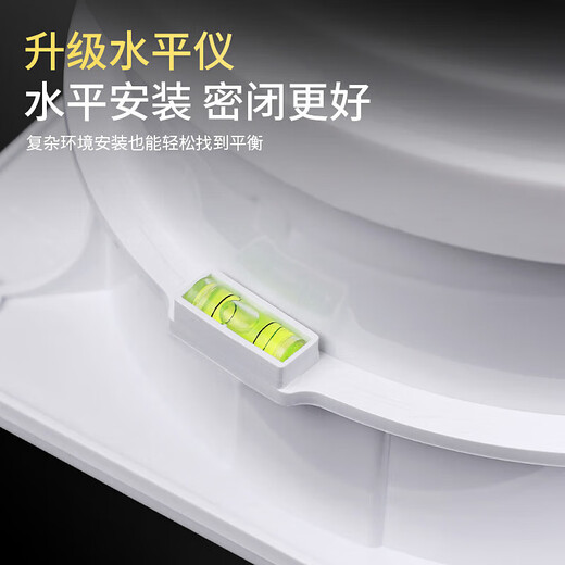 JOMOO New German Range Hood Check Valve Flue Valve Kitchen Special Anti-Smoke Treasure Public Smoke Exhaust Pipe Universal Check Valve Enhanced Kitchen Check Valve (150-200 Universal)