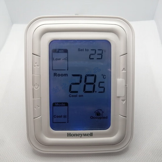 Yichen Air Conditioning Thermostat Honeywell Vertical T6861V2WB Air Conditioning Thermostat LCD Control Panel Blue_Vertical T6861V2WB