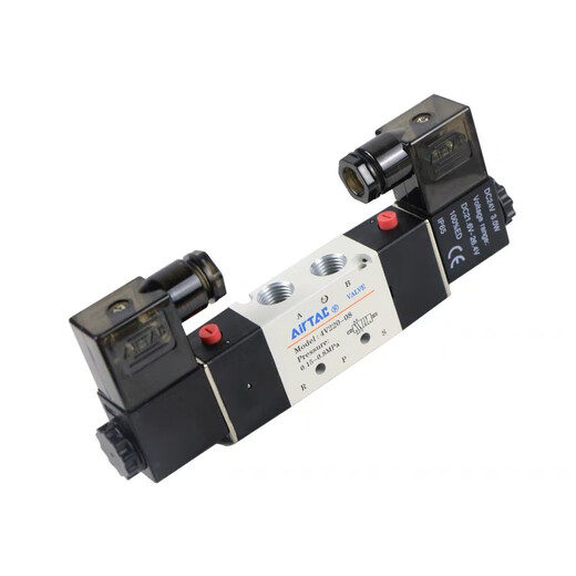Yadeke Airtac4v220-08 Dual Electronical gesteuertes Magnetventilluftventil 220V Zwei-Position-Fünf-Wege