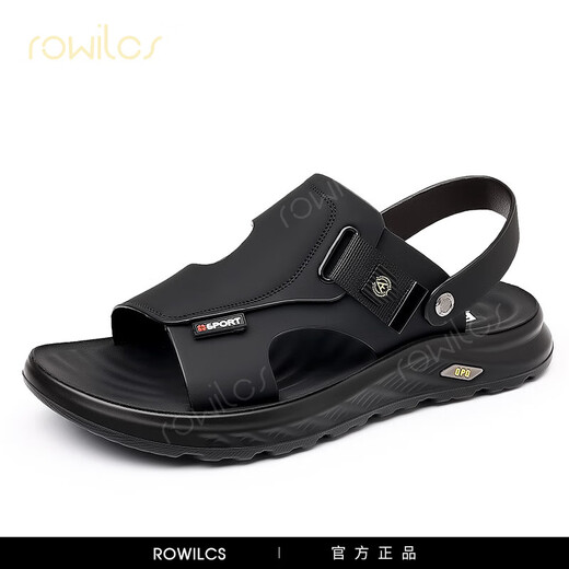 Rowilcs Marke Leichte Luxus-Sandalen Herren Sommer Top-Layer Cowhide Outdoor nicht rutschern