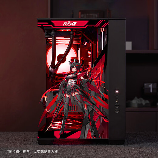 ASUS ROG family bucket AMD 9800X3D 7800X3D ASUS RTX5070 5070TI 5080 desktop computer game console live design AI host DIY complete machine with three R7 7800X3D + ASUS RTX5060Ti