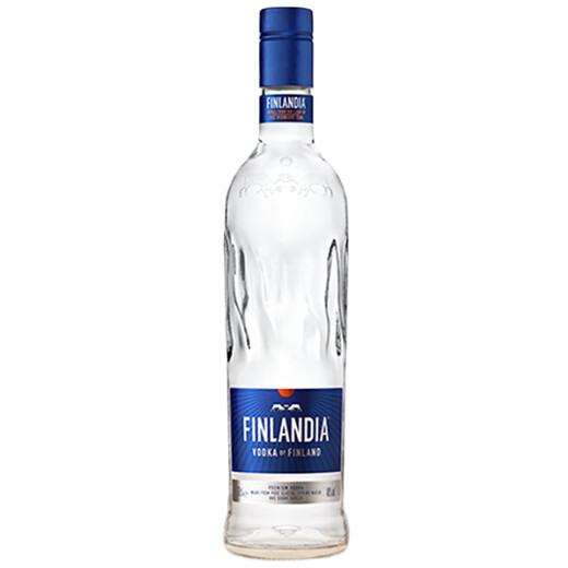 芬兰伏特加（Finlandia） 洋酒 伏特加 1000ml 鸡尾酒基酒