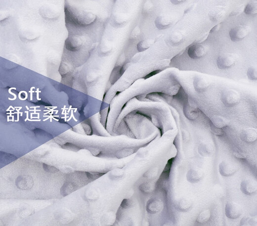 爱帛哆换尿布垫婴儿尿布台配件布罩豆豆绒婴儿护理垫外套尿布台新生儿按 白色豆豆绒两边形尿布垫布罩