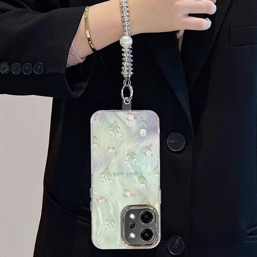 壳韵赵露思同款满屏郁金香适用OPPOReno14Pro手机壳新款reno14保护套小众高级感reno13pro镜头全包女款 羽纱郁金香(自带镜头膜) OPPOReno14