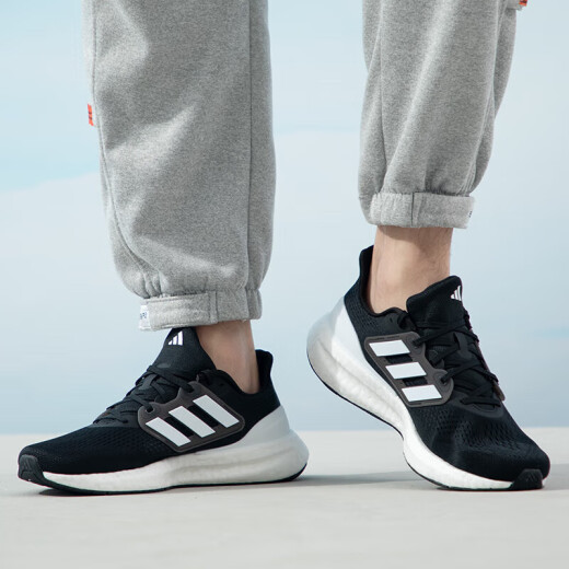 阿迪达斯 （adidas）男鞋 新款运动鞋PUREBOOST 23网面透气跑步鞋舒适低帮耐磨休闲鞋 IF4839 39