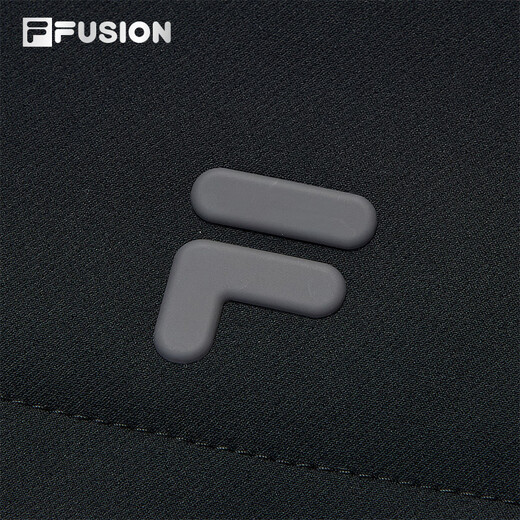 FILA FUSION Fila trendy brand woven jacket men's 2025 winter new fashion casual loose lapel jacket black-BK L 175/96A/L