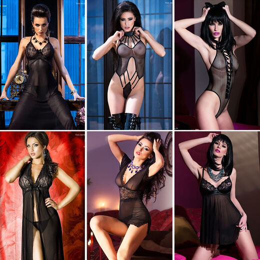 Männer sexy Unterwäsche Pseudo-Girls ziehen Bra Spitzenstrumpfbandstrümpfe Anzug Tong transparent sexy Dessous rote Dame's Hosentäter Rock 3884 S (75A) 90-125jin [Jin gleich 0,5 kg] 162-174